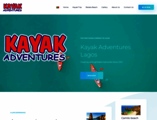 kayakadventureslagos.com screenshot