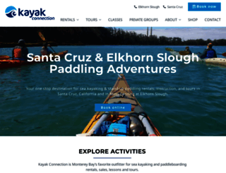 kayakconnection.com screenshot