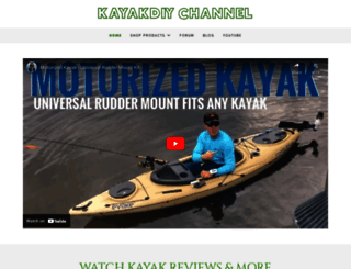 kayakdiy.com screenshot