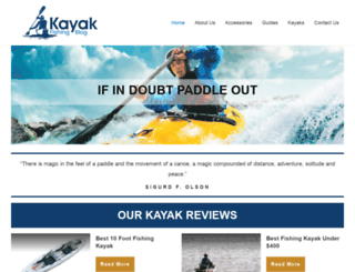 kayakfishingblog.com screenshot