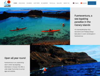 kayakfuerteventura.com screenshot