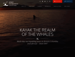 kayakingtours.com screenshot