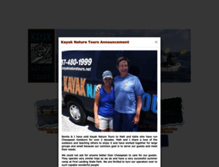 kayaknaturetours.net screenshot