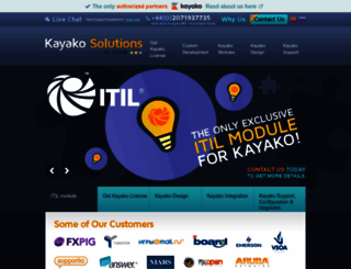 kayako-solutions.com screenshot