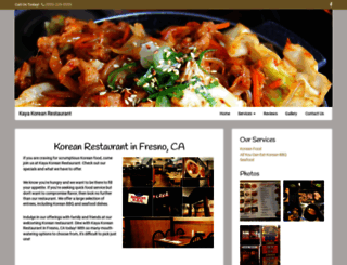 kayakoreanrestaurant.com screenshot