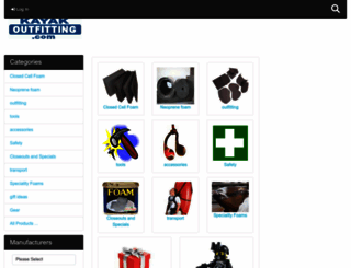 kayakoutfitting.com screenshot