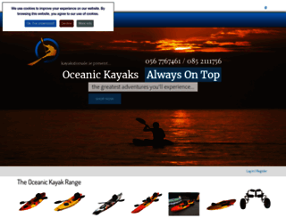 kayaksforsale.ie screenshot