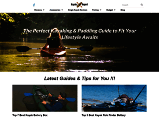kayaksreport.com screenshot
