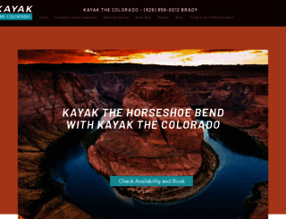 kayakthecolorado.com screenshot