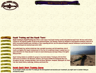 kayaktraining.com screenshot