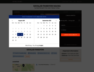 kayalar-pansiyon.macka.hotels-tr.net screenshot