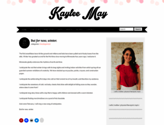 kayleemay.com screenshot