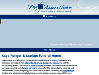 kays-ponger.clickforward.com screenshot
