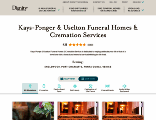 kays-ponger.com screenshot
