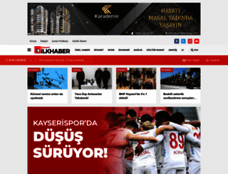 kayseriilkhaber.com screenshot