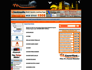 kayserikent.com screenshot