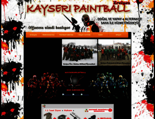 kayseripaintbal.com screenshot