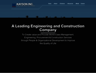 kayson-ir.com screenshot