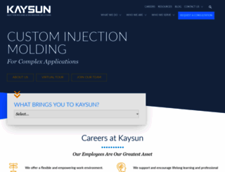 kaysun.com screenshot