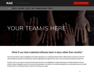 kaz.com.bd screenshot