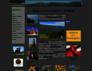 kazdaglari.com screenshot