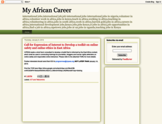 kaziafrika.blogspot.com screenshot
