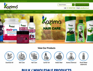 kazima.in screenshot