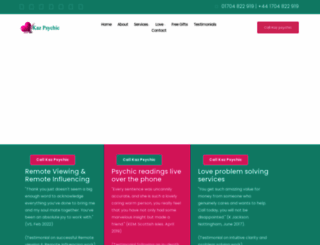 kazpsychic.co.uk screenshot