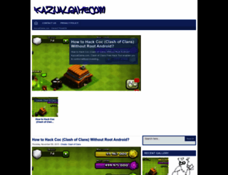 kazualgame.com screenshot