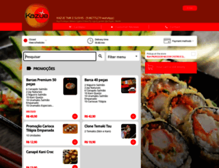 kazue.com.br screenshot