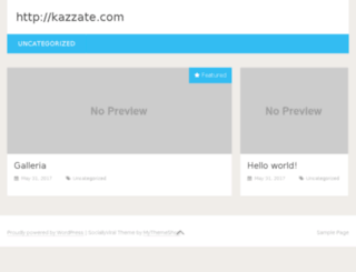 kazzate.com screenshot