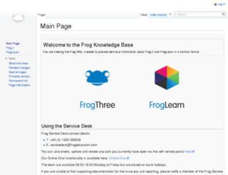 kb.frogtrade.com screenshot