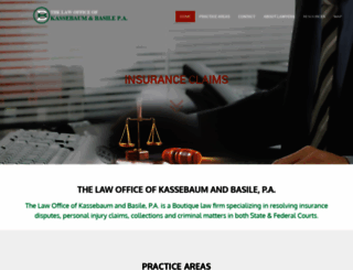 kblawmiami.com screenshot