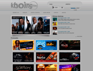 kboingfm.com.br screenshot