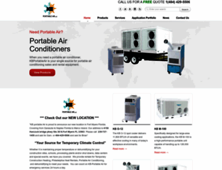kbportableair.com screenshot