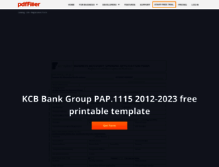 kcb-online-registration.pdffiller.com screenshot