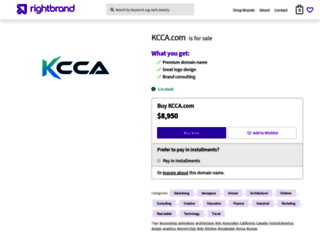 kcca.com screenshot