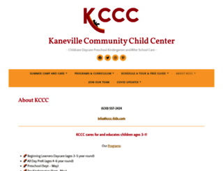 kccc-kids.com screenshot
