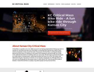 kccriticalmass.com screenshot