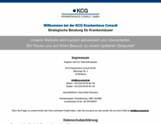 kcg-krankenhaus-consult.de screenshot