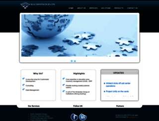 kcginfotech.in screenshot