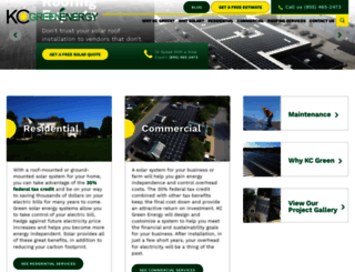 kcgreenenergy.com screenshot