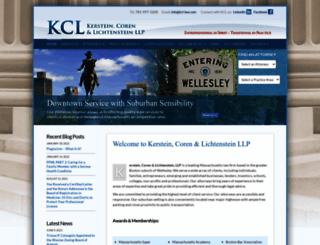 kcl-law.com screenshot