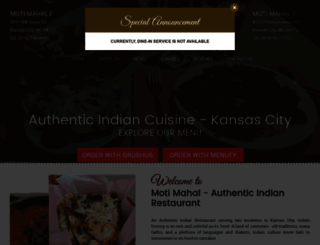 kcmotimahal.com screenshot
