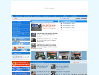 kcn.soctrang.gov.vn screenshot