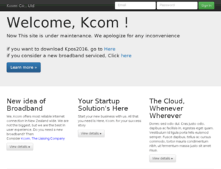 kcom.net.nz screenshot