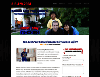 kcpestcontrol.net screenshot