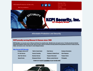 kcpisecurity.com screenshot