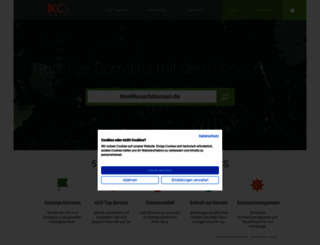 kcs-domains.de screenshot