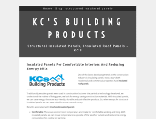 kcsbuildingproducts.yolasite.com screenshot